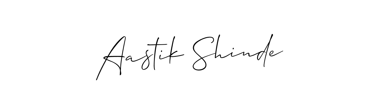 Aastik Shinde stylish signature style. Best Handwritten Sign (Allison_Script) for my name. Handwritten Signature Collection Ideas for my name Aastik Shinde. Aastik Shinde signature style 2 images and pictures png