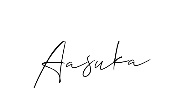 Best and Professional Signature Style for Aasuka. Allison_Script Best Signature Style Collection. Aasuka signature style 2 images and pictures png