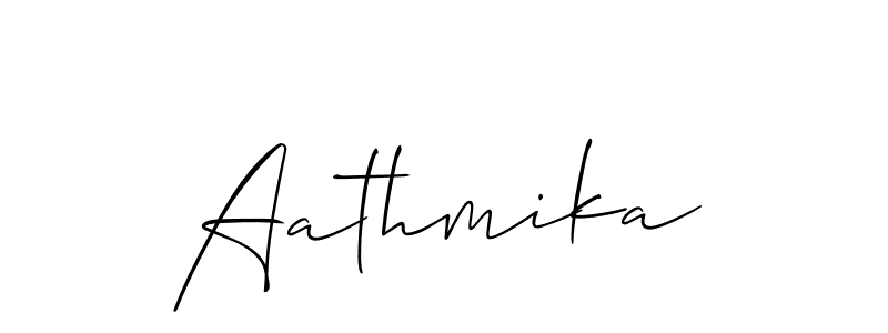 You should practise on your own different ways (Allison_Script) to write your name (Aathmika) in signature. don't let someone else do it for you. Aathmika signature style 2 images and pictures png