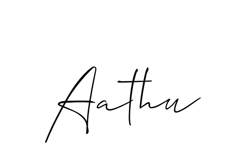 You can use this online signature creator to create a handwritten signature for the name Aathu. This is the best online autograph maker. Aathu signature style 2 images and pictures png