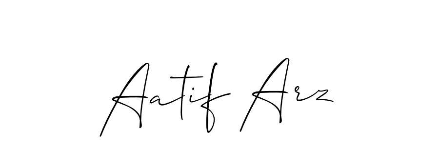 Check out images of Autograph of Aatif Arz name. Actor Aatif Arz Signature Style. Allison_Script is a professional sign style online. Aatif Arz signature style 2 images and pictures png