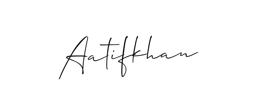 Best and Professional Signature Style for Aatifkhan. Allison_Script Best Signature Style Collection. Aatifkhan signature style 2 images and pictures png