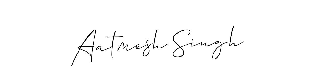 Once you've used our free online signature maker to create your best signature Allison_Script style, it's time to enjoy all of the benefits that Aatmesh Singh name signing documents. Aatmesh Singh signature style 2 images and pictures png