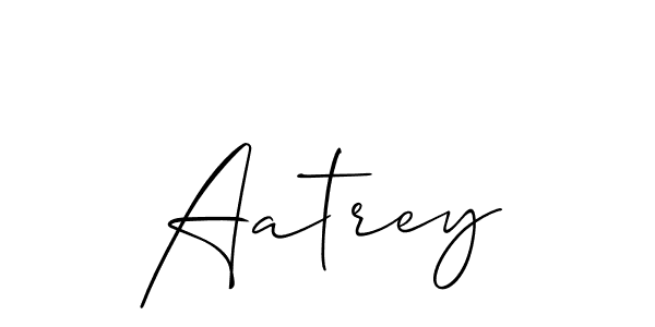 You can use this online signature creator to create a handwritten signature for the name Aatrey. This is the best online autograph maker. Aatrey signature style 2 images and pictures png