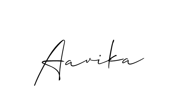 Allison_Script is a professional signature style that is perfect for those who want to add a touch of class to their signature. It is also a great choice for those who want to make their signature more unique. Get Aavika name to fancy signature for free. Aavika signature style 2 images and pictures png