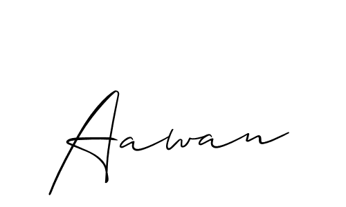 Allison_Script is a professional signature style that is perfect for those who want to add a touch of class to their signature. It is also a great choice for those who want to make their signature more unique. Get Aawan name to fancy signature for free. Aawan signature style 2 images and pictures png