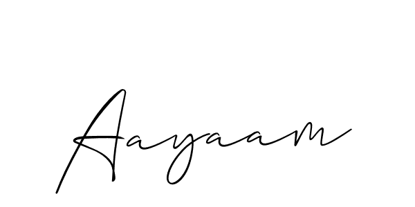 Make a beautiful signature design for name Aayaam. Use this online signature maker to create a handwritten signature for free. Aayaam signature style 2 images and pictures png