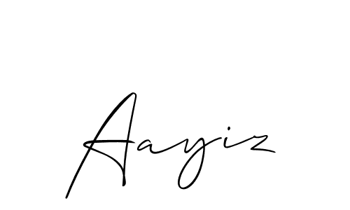 How to Draw Aayiz signature style? Allison_Script is a latest design signature styles for name Aayiz. Aayiz signature style 2 images and pictures png