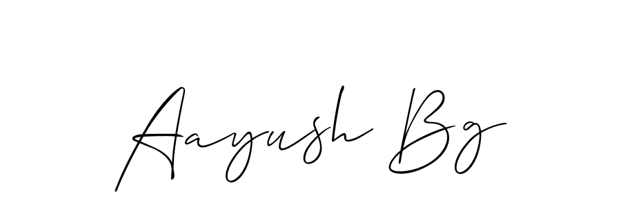How to Draw Aayush Bg signature style? Allison_Script is a latest design signature styles for name Aayush Bg. Aayush Bg signature style 2 images and pictures png