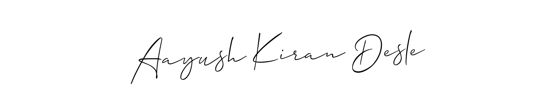 You can use this online signature creator to create a handwritten signature for the name Aayush Kiran Desle. This is the best online autograph maker. Aayush Kiran Desle signature style 2 images and pictures png