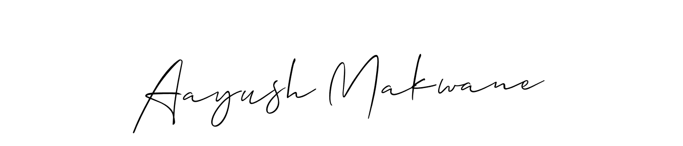 Make a beautiful signature design for name Aayush Makwane. Use this online signature maker to create a handwritten signature for free. Aayush Makwane signature style 2 images and pictures png