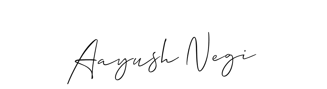 Best and Professional Signature Style for Aayush Negi. Allison_Script Best Signature Style Collection. Aayush Negi signature style 2 images and pictures png