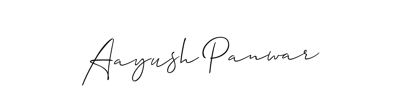 How to Draw Aayush Panwar signature style? Allison_Script is a latest design signature styles for name Aayush Panwar. Aayush Panwar signature style 2 images and pictures png