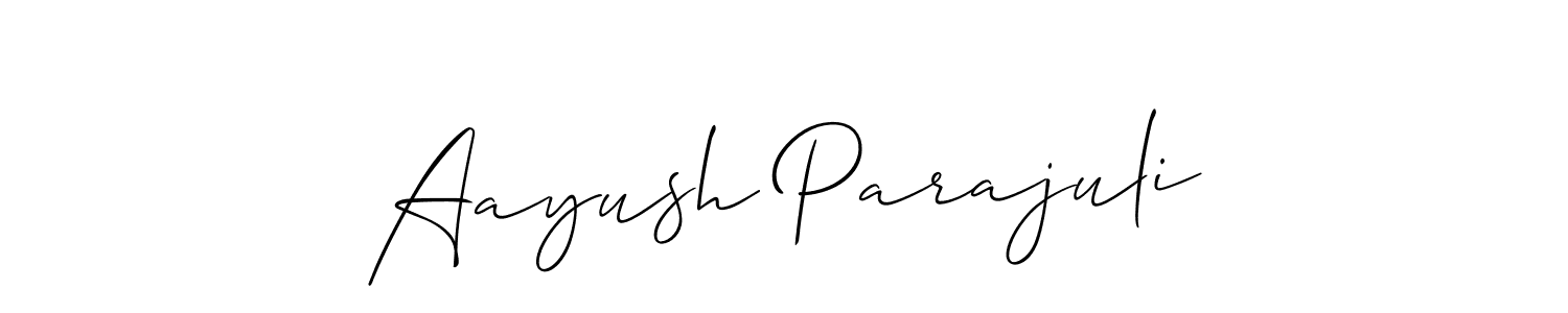 You should practise on your own different ways (Allison_Script) to write your name (Aayush Parajuli) in signature. don't let someone else do it for you. Aayush Parajuli signature style 2 images and pictures png