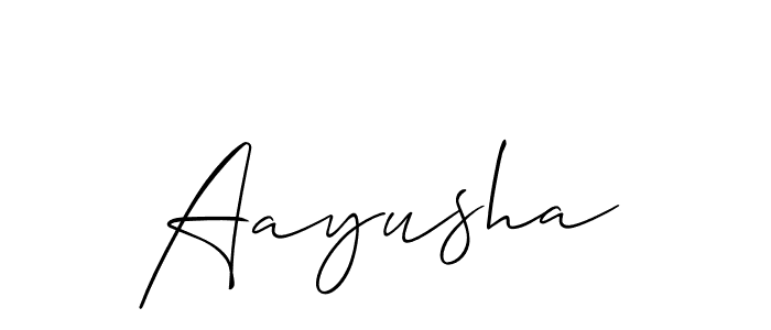 Make a short Aayusha signature style. Manage your documents anywhere anytime using Allison_Script. Create and add eSignatures, submit forms, share and send files easily. Aayusha signature style 2 images and pictures png