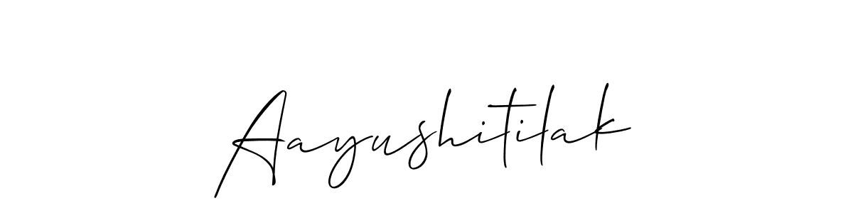 Here are the top 10 professional signature styles for the name Aayushitilak. These are the best autograph styles you can use for your name. Aayushitilak signature style 2 images and pictures png