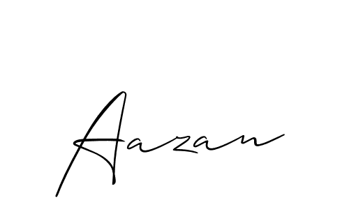 Once you've used our free online signature maker to create your best signature Allison_Script style, it's time to enjoy all of the benefits that Aazan name signing documents. Aazan signature style 2 images and pictures png