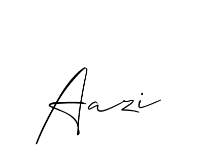 Allison_Script is a professional signature style that is perfect for those who want to add a touch of class to their signature. It is also a great choice for those who want to make their signature more unique. Get Aazi name to fancy signature for free. Aazi signature style 2 images and pictures png