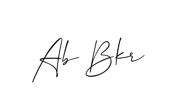 This is the best signature style for the Ab Bkr name. Also you like these signature font (Allison_Script). Mix name signature. Ab Bkr signature style 2 images and pictures png