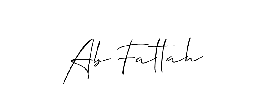 Make a short Ab Fattah signature style. Manage your documents anywhere anytime using Allison_Script. Create and add eSignatures, submit forms, share and send files easily. Ab Fattah signature style 2 images and pictures png