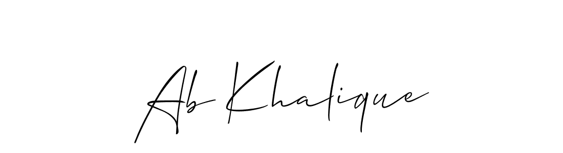 See photos of Ab Khalique official signature by Spectra . Check more albums & portfolios. Read reviews & check more about Allison_Script font. Ab Khalique signature style 2 images and pictures png