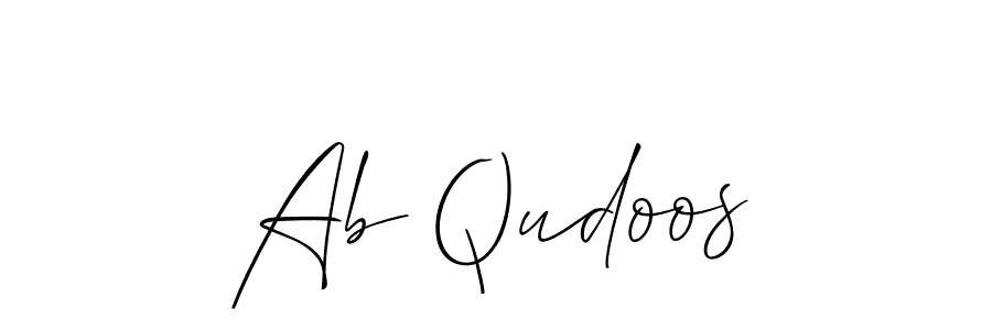 Once you've used our free online signature maker to create your best signature Allison_Script style, it's time to enjoy all of the benefits that Ab Qudoos name signing documents. Ab Qudoos signature style 2 images and pictures png