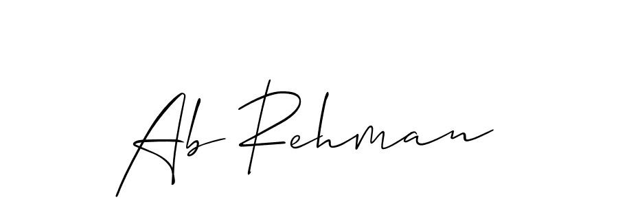 Check out images of Autograph of Ab Rehman name. Actor Ab Rehman Signature Style. Allison_Script is a professional sign style online. Ab Rehman signature style 2 images and pictures png