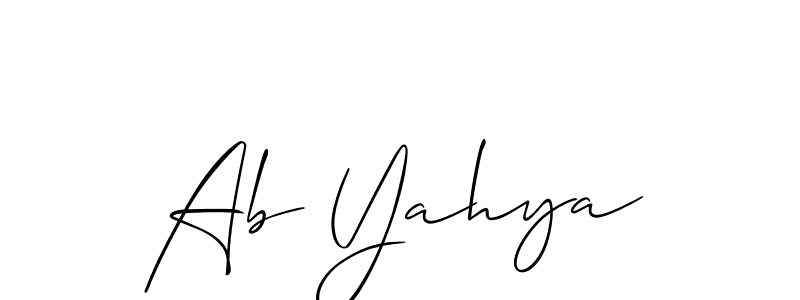 See photos of Ab Yahya official signature by Spectra . Check more albums & portfolios. Read reviews & check more about Allison_Script font. Ab Yahya signature style 2 images and pictures png