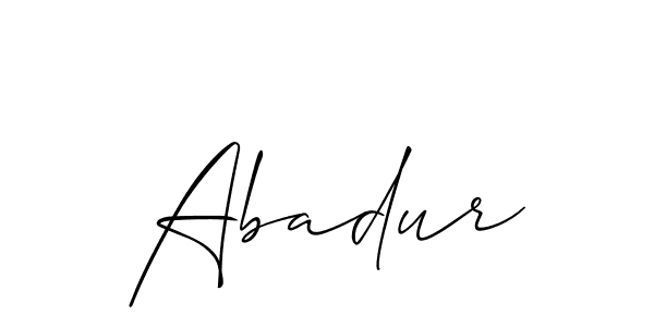 Make a beautiful signature design for name Abadur. Use this online signature maker to create a handwritten signature for free. Abadur signature style 2 images and pictures png
