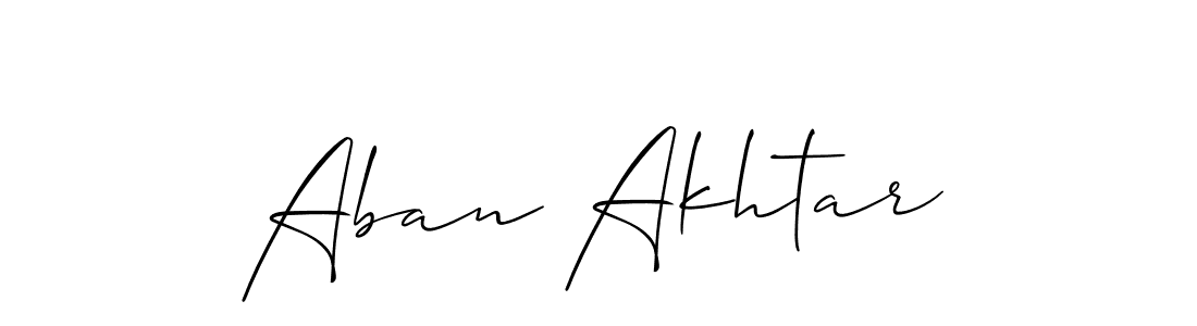 You can use this online signature creator to create a handwritten signature for the name Aban Akhtar. This is the best online autograph maker. Aban Akhtar signature style 2 images and pictures png