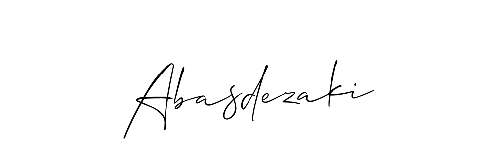 You can use this online signature creator to create a handwritten signature for the name Abasdezaki. This is the best online autograph maker. Abasdezaki signature style 2 images and pictures png