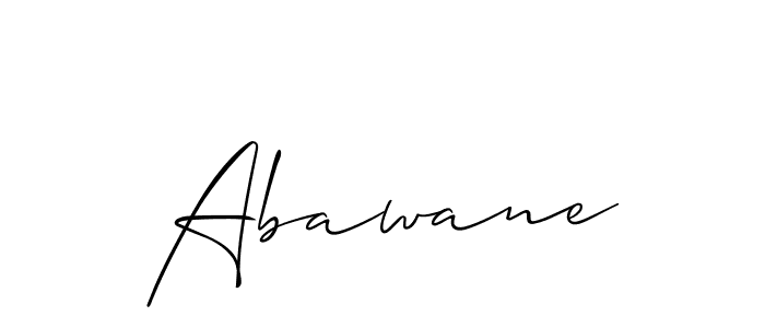 You can use this online signature creator to create a handwritten signature for the name Abawane. This is the best online autograph maker. Abawane signature style 2 images and pictures png