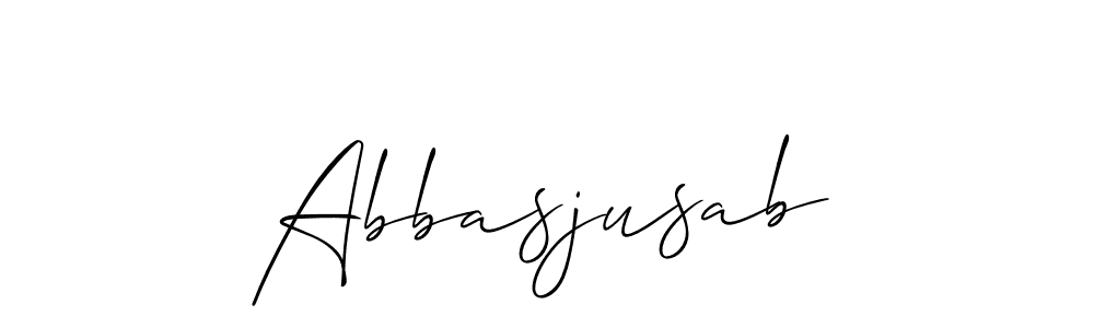 This is the best signature style for the Abbasjusab name. Also you like these signature font (Allison_Script). Mix name signature. Abbasjusab signature style 2 images and pictures png