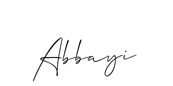 Similarly Allison_Script is the best handwritten signature design. Signature creator online .You can use it as an online autograph creator for name Abbayi. Abbayi signature style 2 images and pictures png