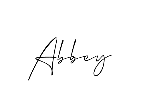 Best and Professional Signature Style for Abbey. Allison_Script Best Signature Style Collection. Abbey signature style 2 images and pictures png