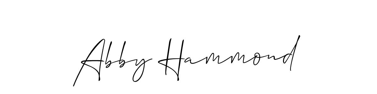 How to Draw Abby Hammond signature style? Allison_Script is a latest design signature styles for name Abby Hammond. Abby Hammond signature style 2 images and pictures png