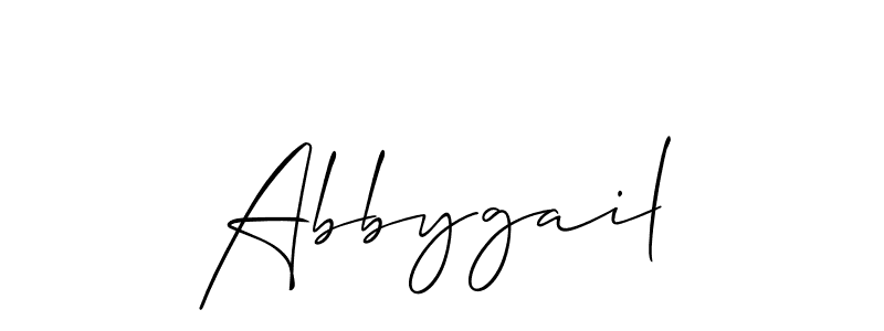 Best and Professional Signature Style for Abbygail. Allison_Script Best Signature Style Collection. Abbygail signature style 2 images and pictures png