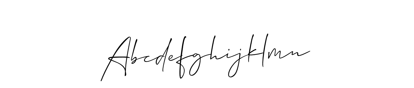Also You can easily find your signature by using the search form. We will create Abcdefghijklmn name handwritten signature images for you free of cost using Allison_Script sign style. Abcdefghijklmn signature style 2 images and pictures png