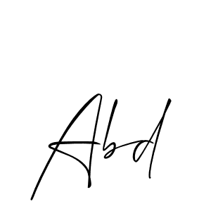 Make a beautiful signature design for name Abd. Use this online signature maker to create a handwritten signature for free. Abd signature style 2 images and pictures png