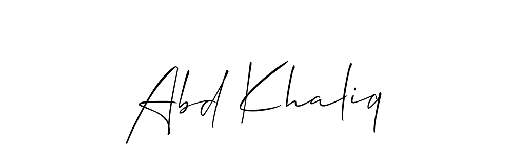 Once you've used our free online signature maker to create your best signature Allison_Script style, it's time to enjoy all of the benefits that Abd Khaliq name signing documents. Abd Khaliq signature style 2 images and pictures png