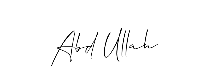 Once you've used our free online signature maker to create your best signature Allison_Script style, it's time to enjoy all of the benefits that Abd Ullah name signing documents. Abd Ullah signature style 2 images and pictures png