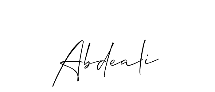 How to Draw Abdeali signature style? Allison_Script is a latest design signature styles for name Abdeali. Abdeali signature style 2 images and pictures png