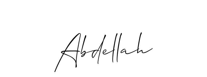 Similarly Allison_Script is the best handwritten signature design. Signature creator online .You can use it as an online autograph creator for name Abdellah. Abdellah signature style 2 images and pictures png