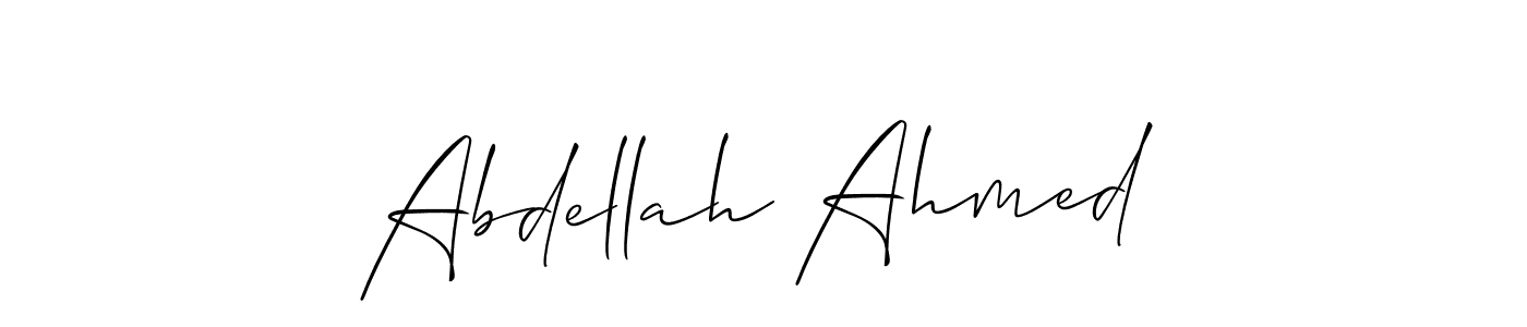 See photos of Abdellah Ahmed official signature by Spectra . Check more albums & portfolios. Read reviews & check more about Allison_Script font. Abdellah Ahmed signature style 2 images and pictures png