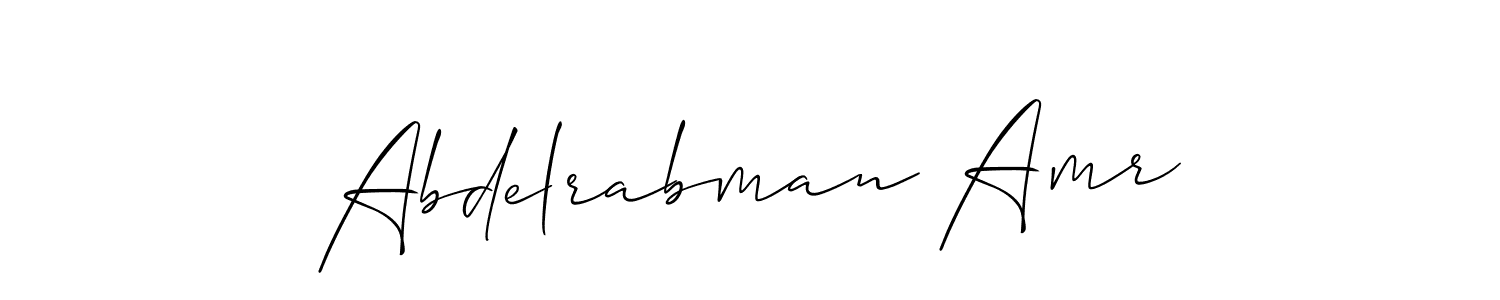 Best and Professional Signature Style for Abdelrabman Amr. Allison_Script Best Signature Style Collection. Abdelrabman Amr signature style 2 images and pictures png