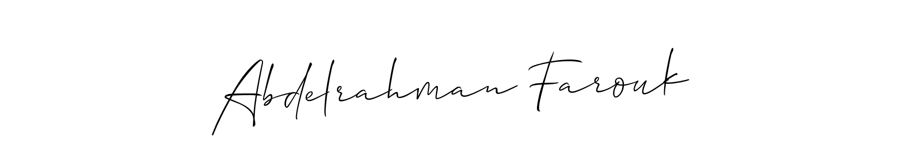 Check out images of Autograph of Abdelrahman Farouk name. Actor Abdelrahman Farouk Signature Style. Allison_Script is a professional sign style online. Abdelrahman Farouk signature style 2 images and pictures png