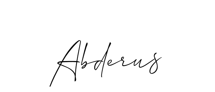 Here are the top 10 professional signature styles for the name Abderus. These are the best autograph styles you can use for your name. Abderus signature style 2 images and pictures png