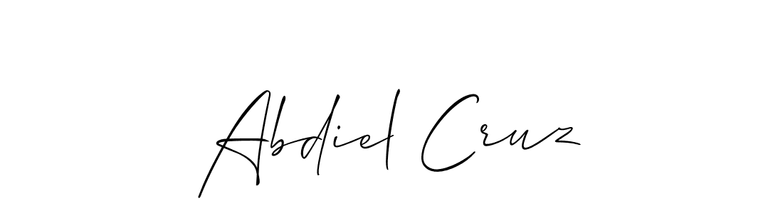 How to Draw Abdiel Cruz signature style? Allison_Script is a latest design signature styles for name Abdiel Cruz. Abdiel Cruz signature style 2 images and pictures png