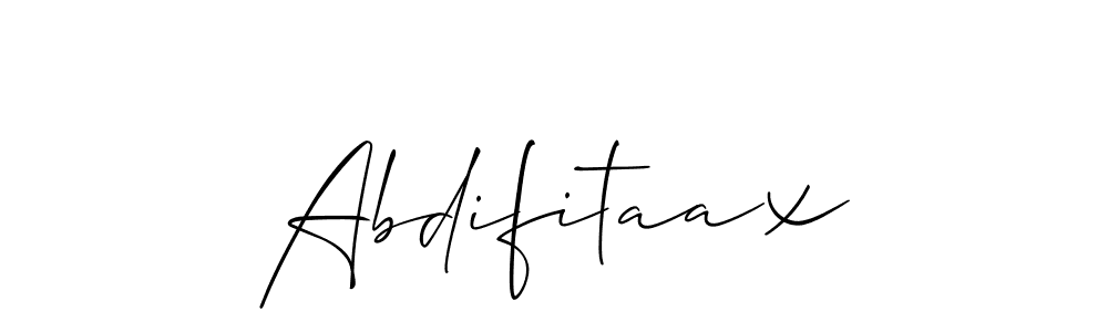 if you are searching for the best signature style for your name Abdifitaax. so please give up your signature search. here we have designed multiple signature styles  using Allison_Script. Abdifitaax signature style 2 images and pictures png