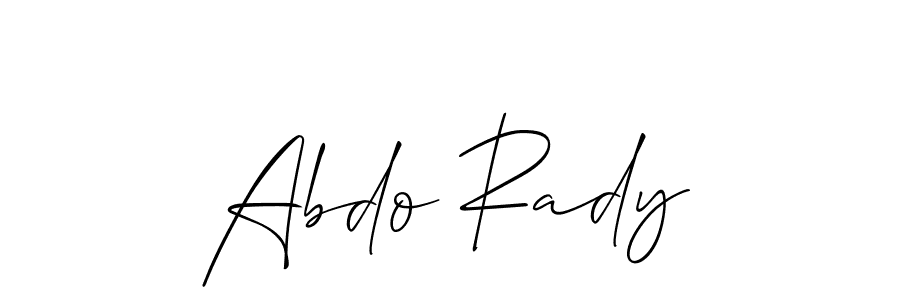 You can use this online signature creator to create a handwritten signature for the name Abdo Rady. This is the best online autograph maker. Abdo Rady signature style 2 images and pictures png